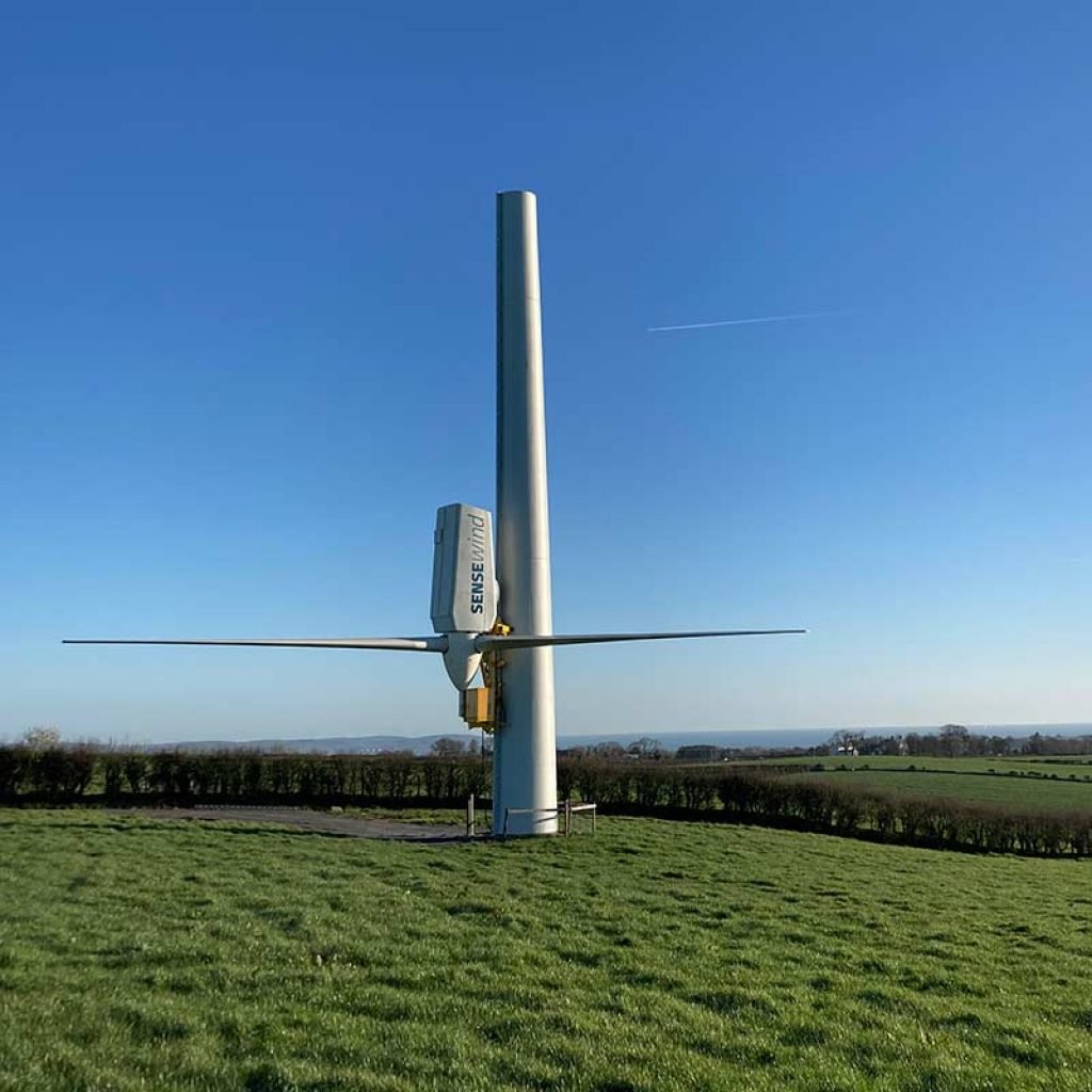 Self-Installing Wind Turbine